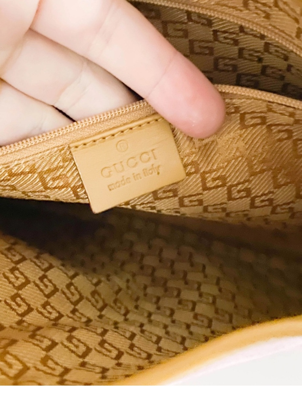 Gucci Vintage Suede Jackie 1961 handbag (read description+ see photos on strap) - Picture 3 of 16
